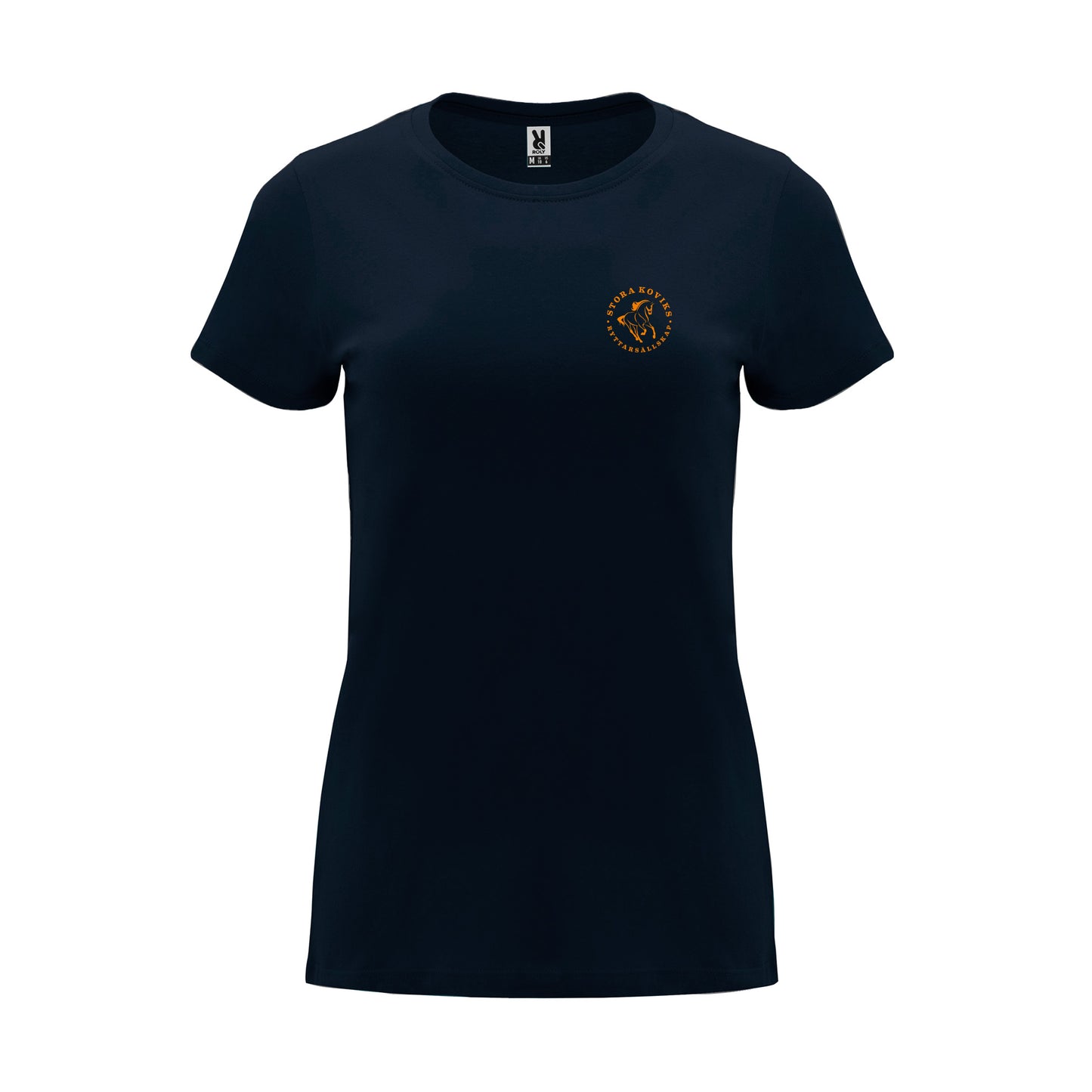 T-shirt Bomull Dam ink. tryck