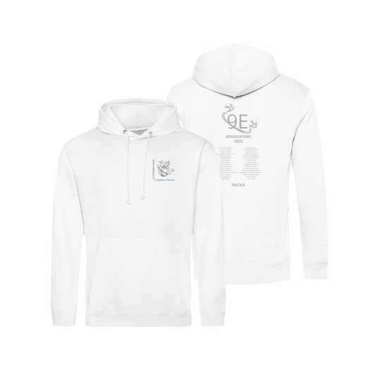 Engelska skolan Klass-Hoodie Vit