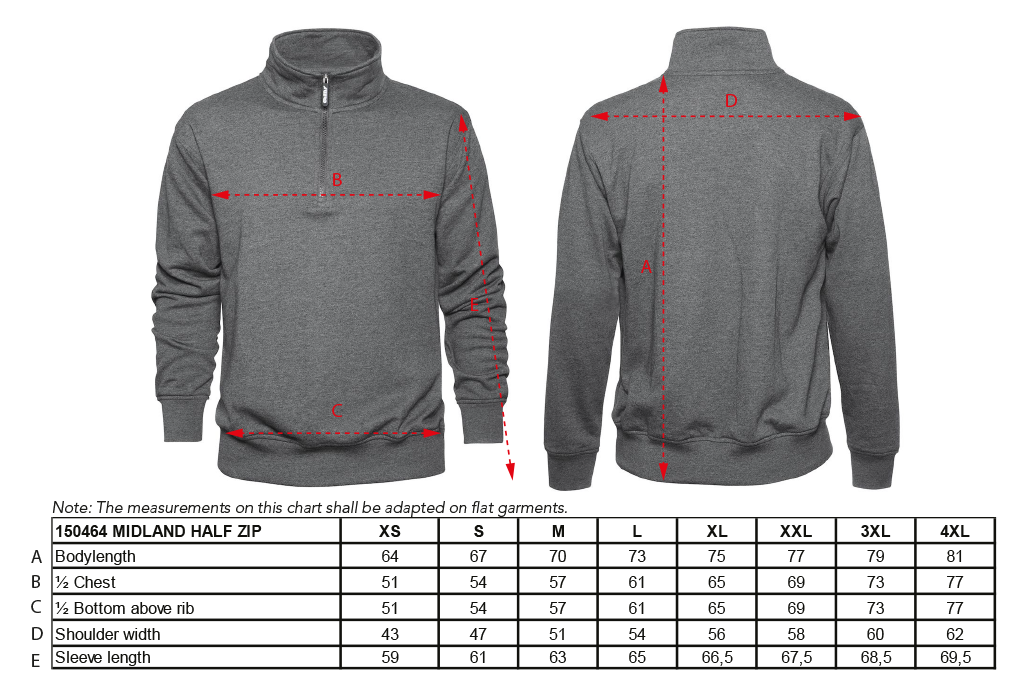 GFW Half Zip Swearshirt