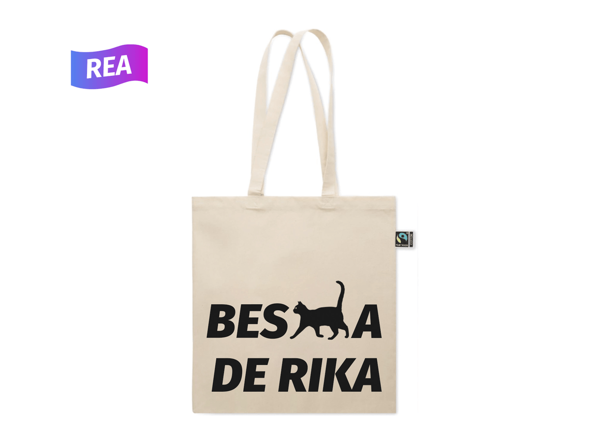 Beskatta de rika Tygkasse Natur