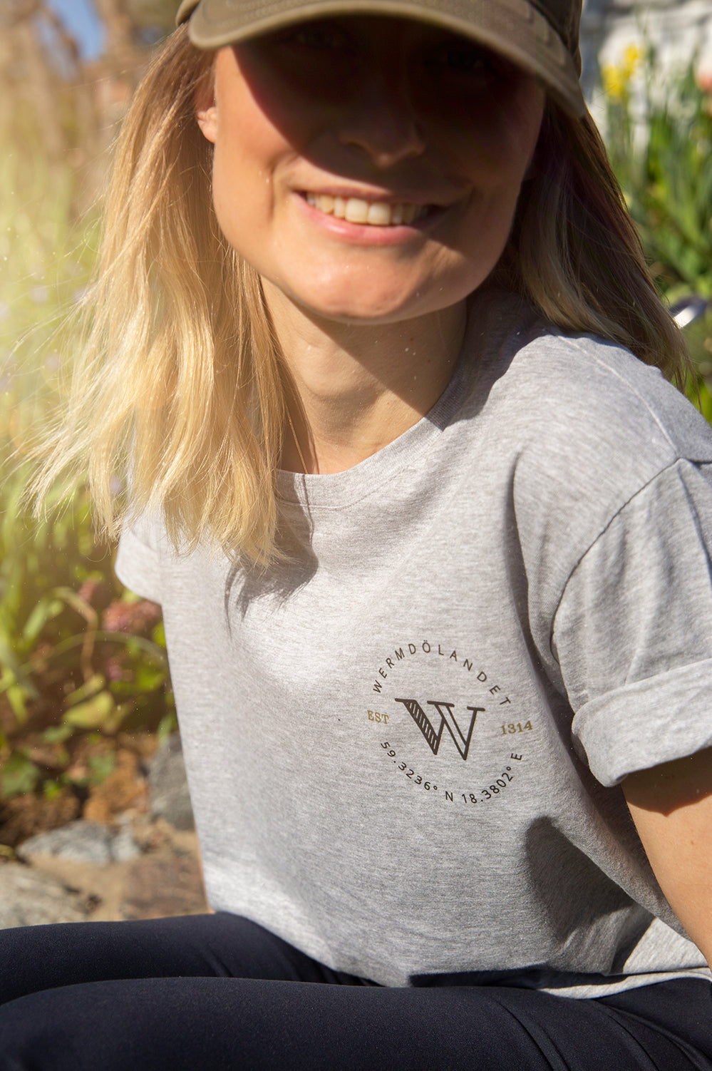 Värmdölandet W T-Shirt Grå