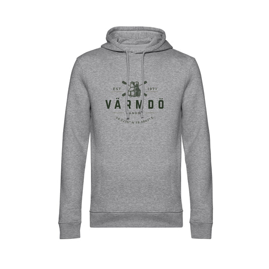 Värmdölandet Hoodie Värmdö Grå