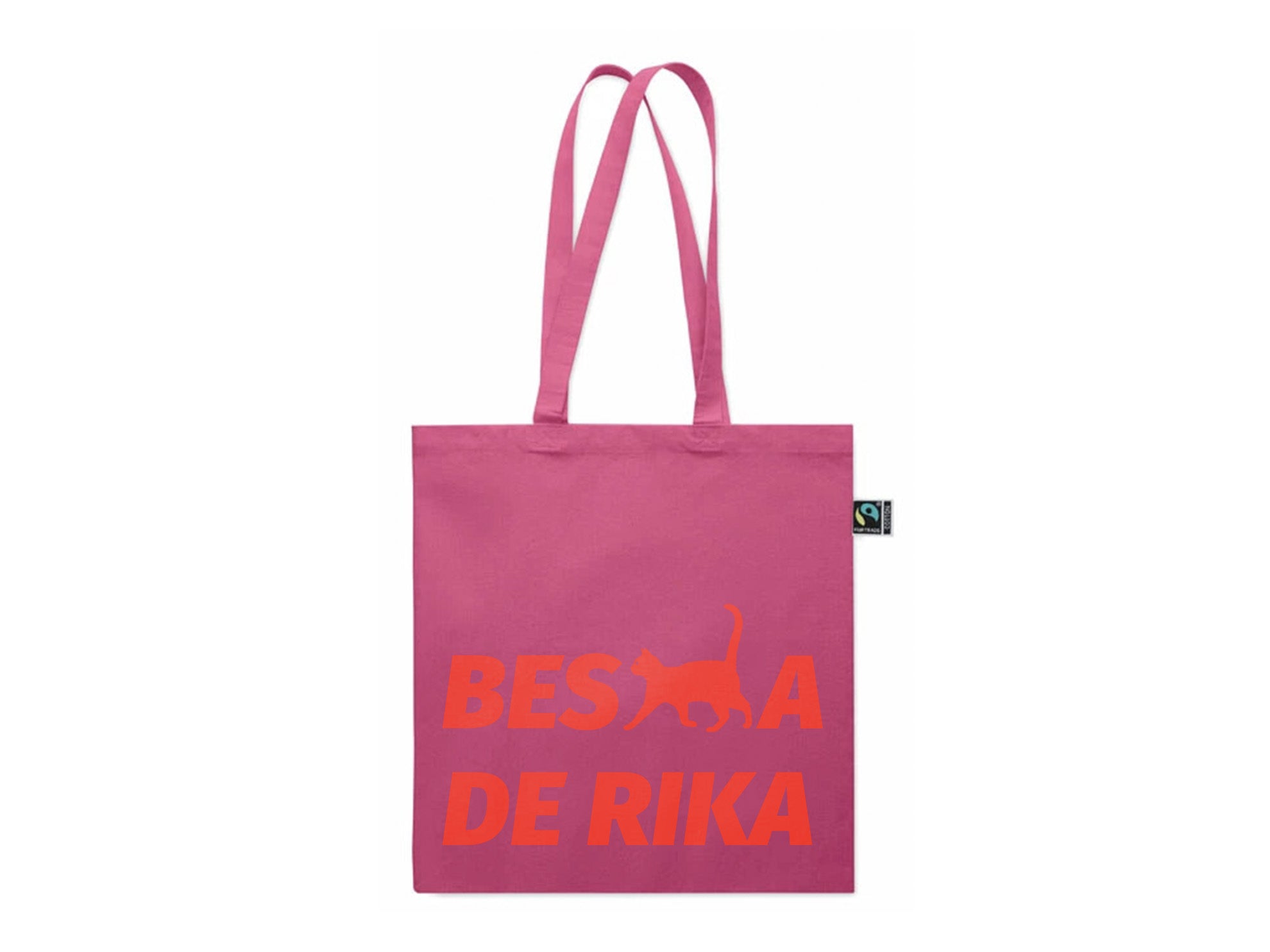 Beskatta de rika Tygkasse Rosa