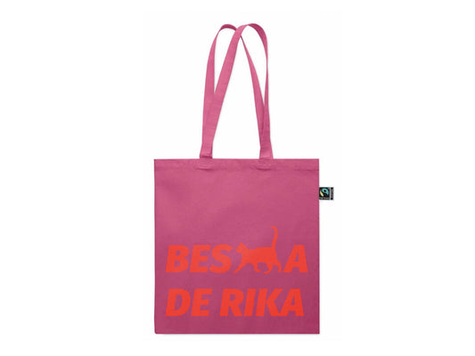 Beskatta de rika Tygkasse Rosa