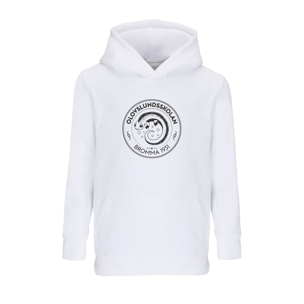 Olovslundsskolan Hoodie - Vit