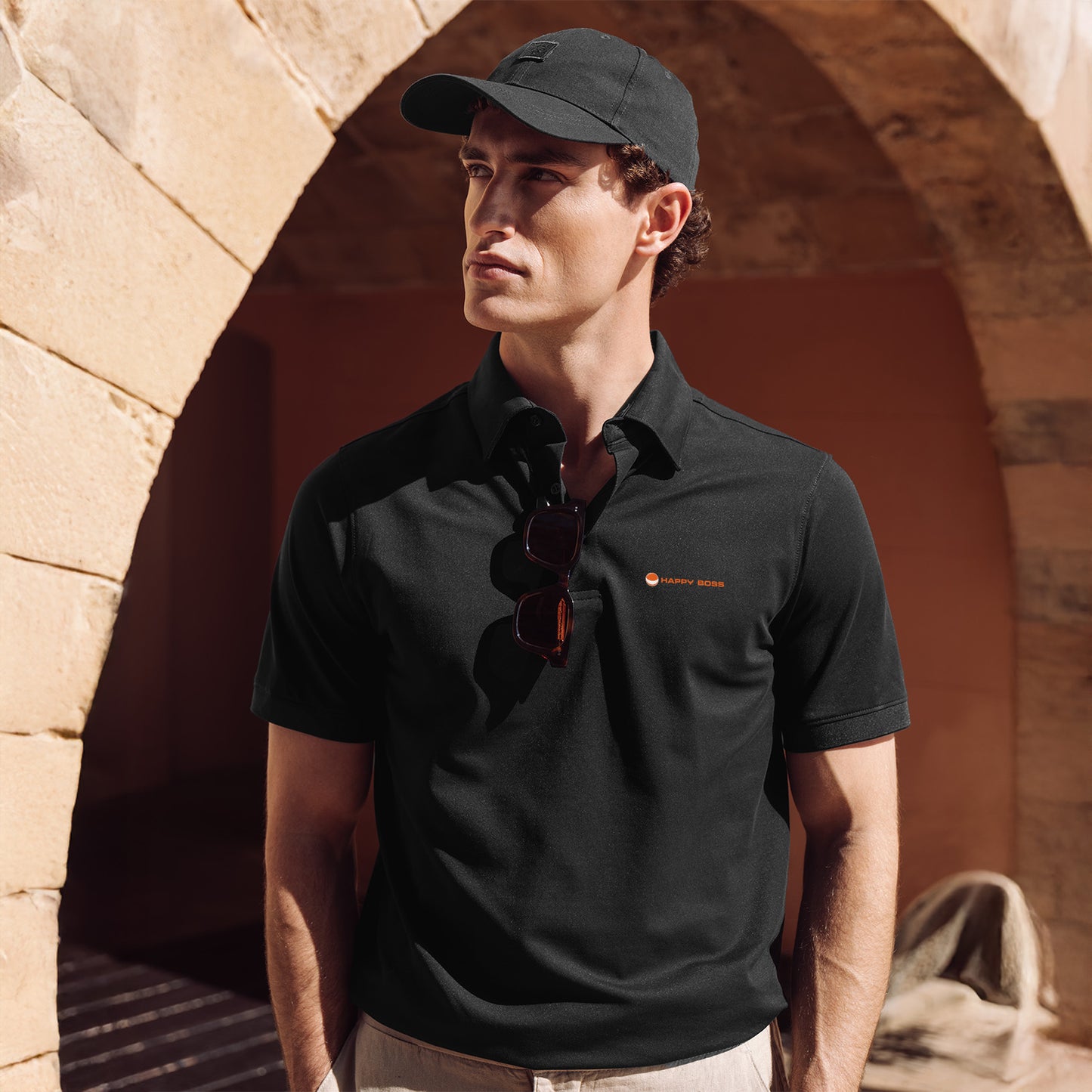 Happy Boss Tech Polo