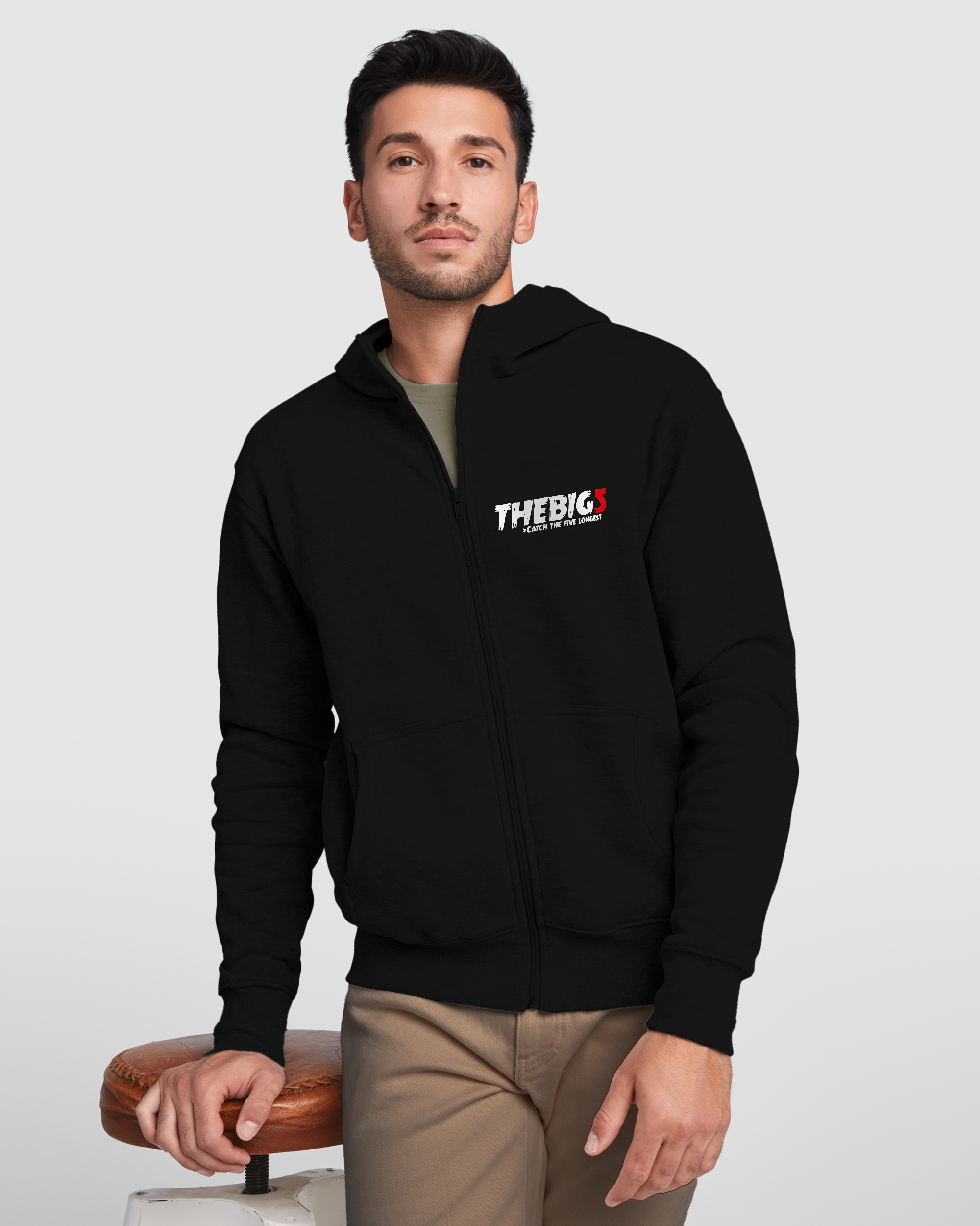 The Big 5 - Zipped Hoodie